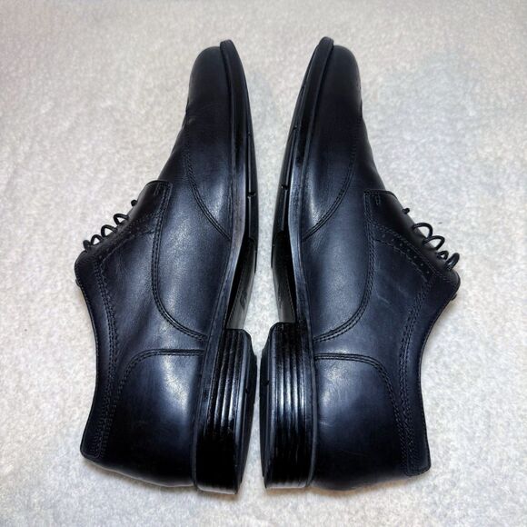 Johnston & Murphy Branning Waterproof Oxfords Dress Shoes Mens Size 11M Black - Picture 4 of 8